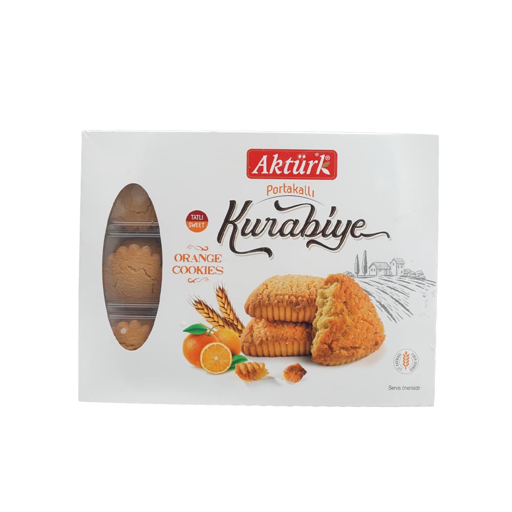 AKTÜRK KURABİYE PORTAKALLI 400 GR