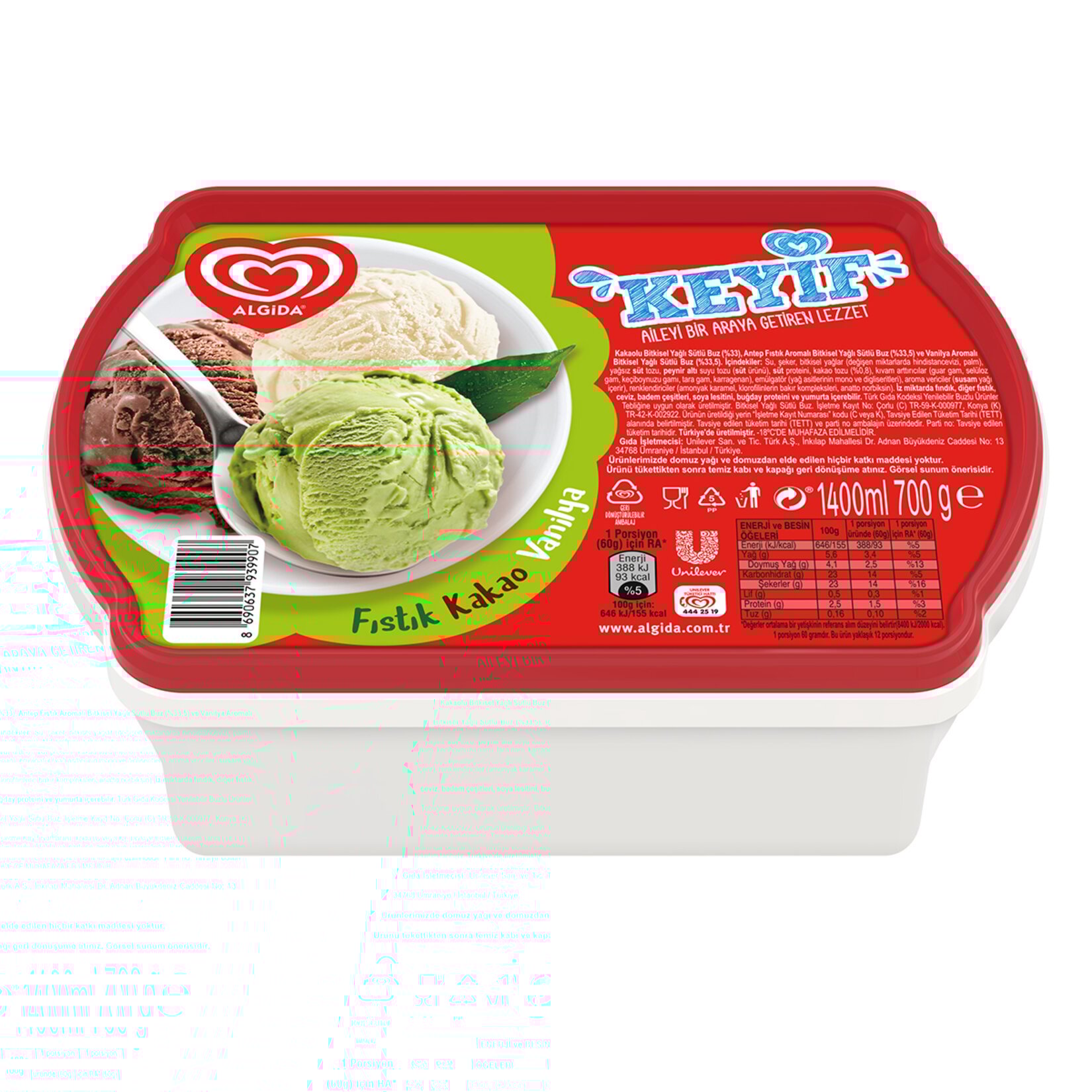 ALGİDA KEYİF KASE 1400ML