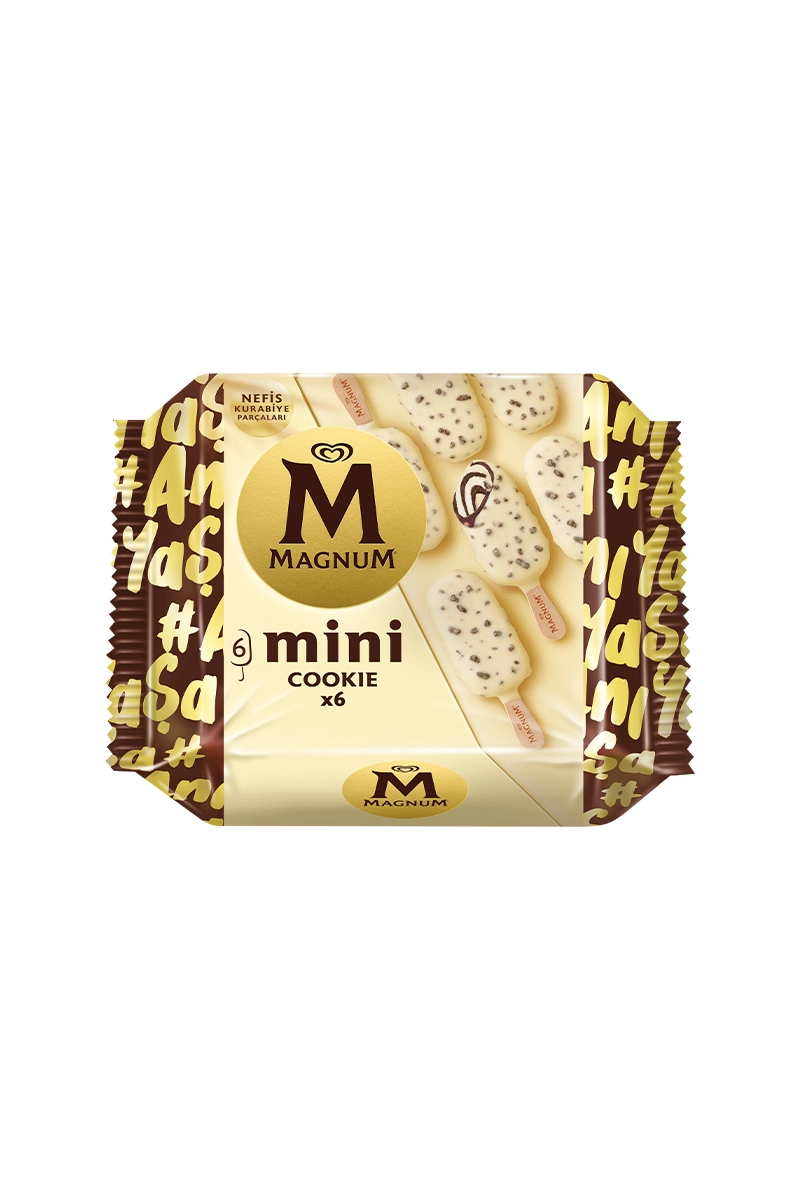 ALGİDA MAGNUM MİNİ COOKIE 6'Lİ