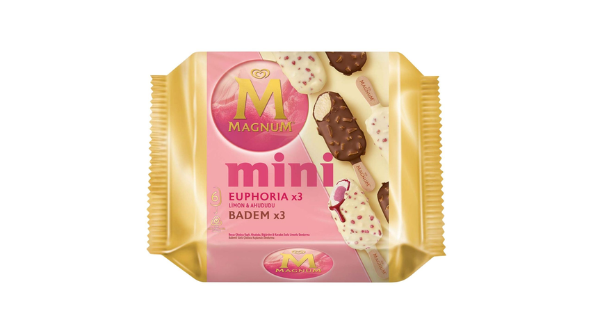 ALGİDA MAGNUM MİNİ EUPHORIA 6'LI