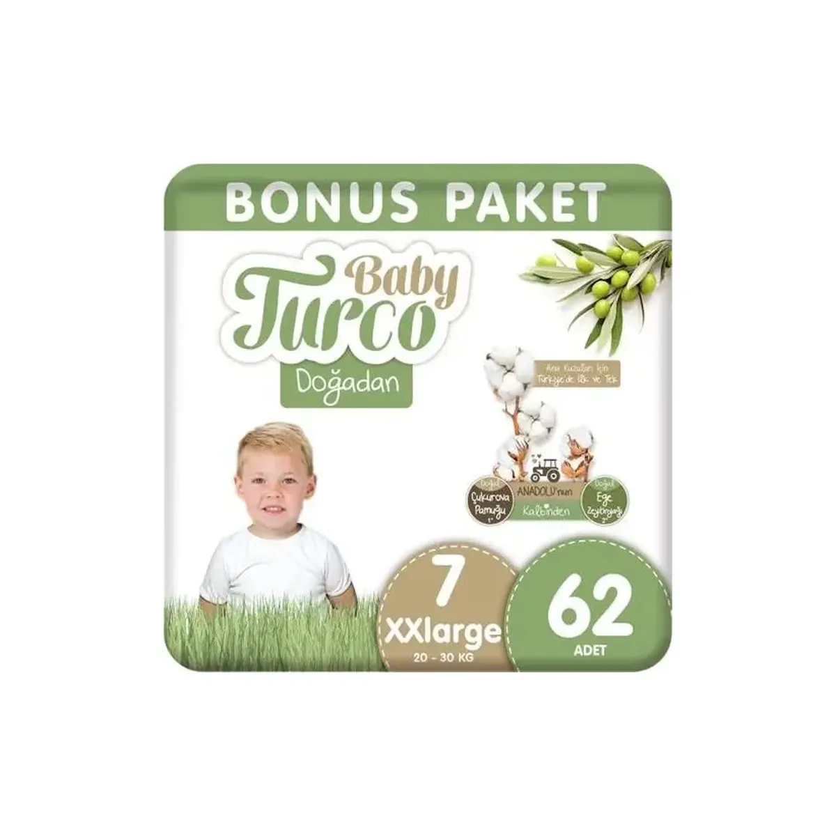 BABY TURCO BEBEK BEZİ  NO:7 62'Lİ