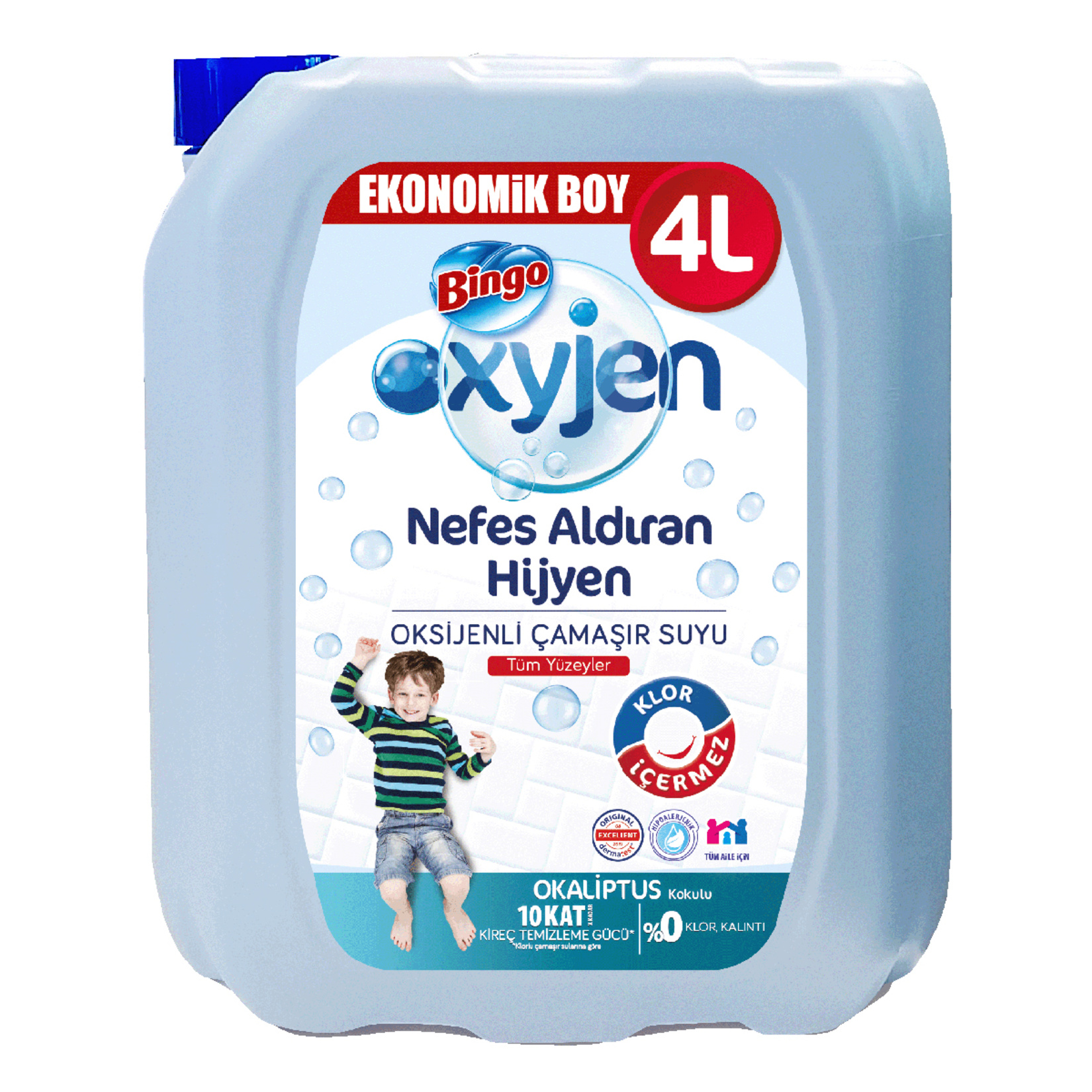 BİNGO ÇAMAŞIR SUYU 4 LT