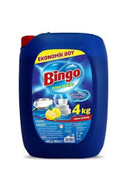 BİNGO SIVI BULAŞIK DETERJANI LİMONLU 4 LT