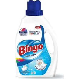 BİNGO SIVI DETERJAN BEYAZ SABUN KOKULU 2600ML