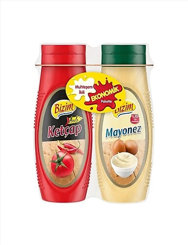 BİZİM 2'Lİ KETÇAP MAYONEZ 1,14 KG