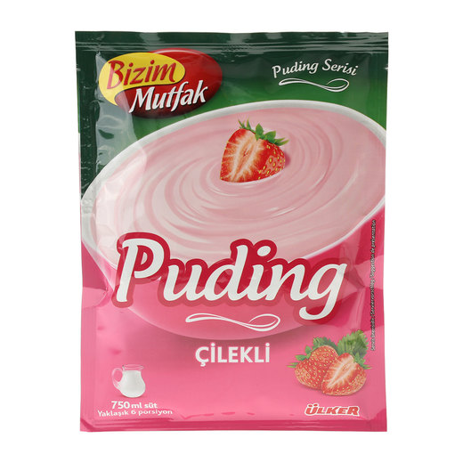 BİZİM ÇİLEKLİ PUDİNG 125 GR