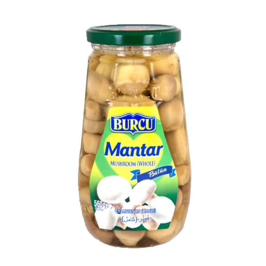 BURCU MANTAR CAM KAVANOZ 560 GR