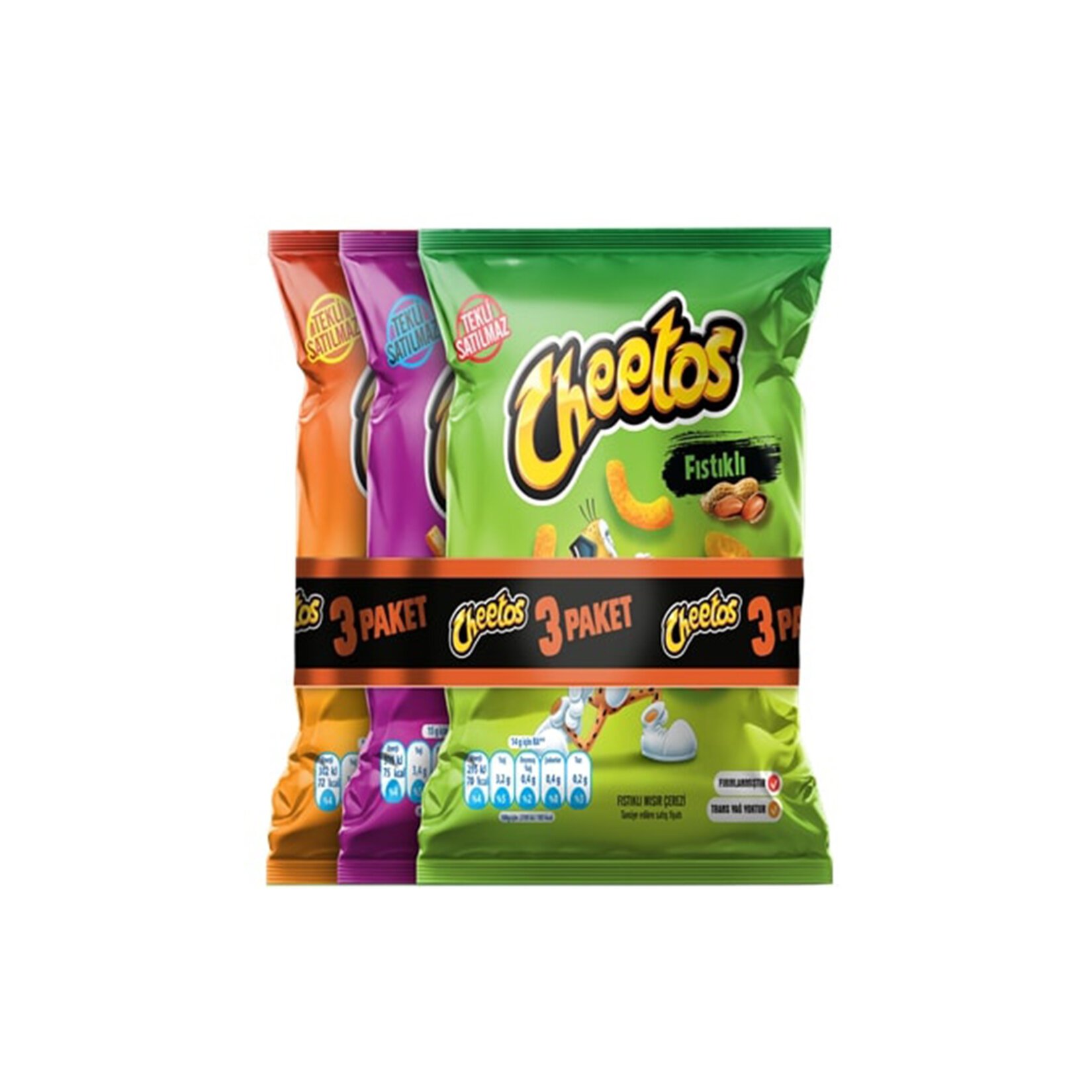 CHEETOS 18 GR 3'LÜ CİPS