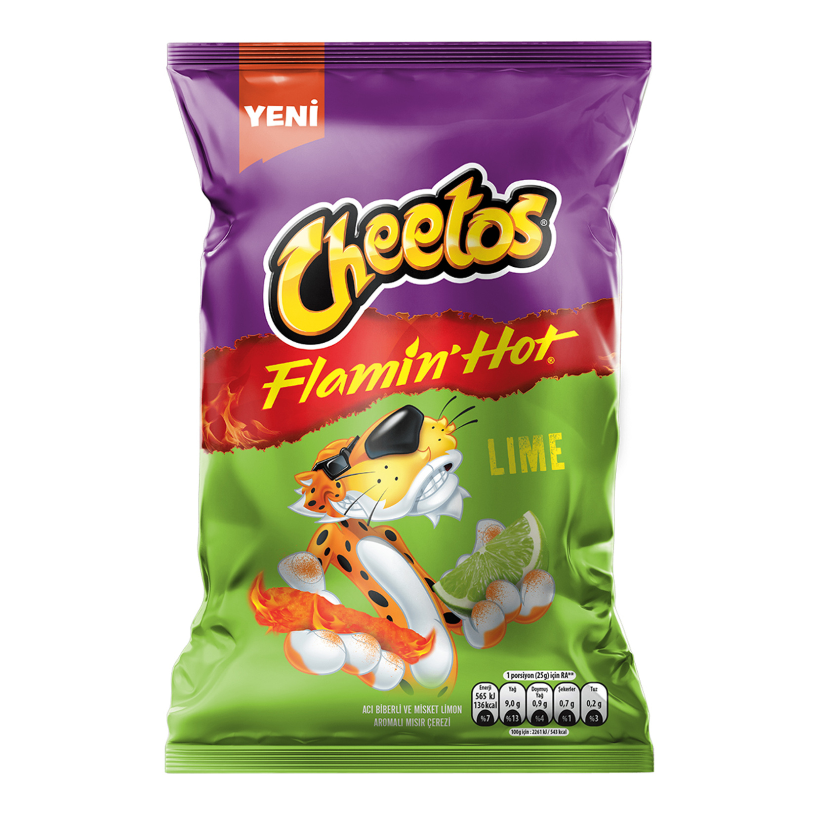CHEETOS FLAMİN HOT LİME CİPS 115 GR