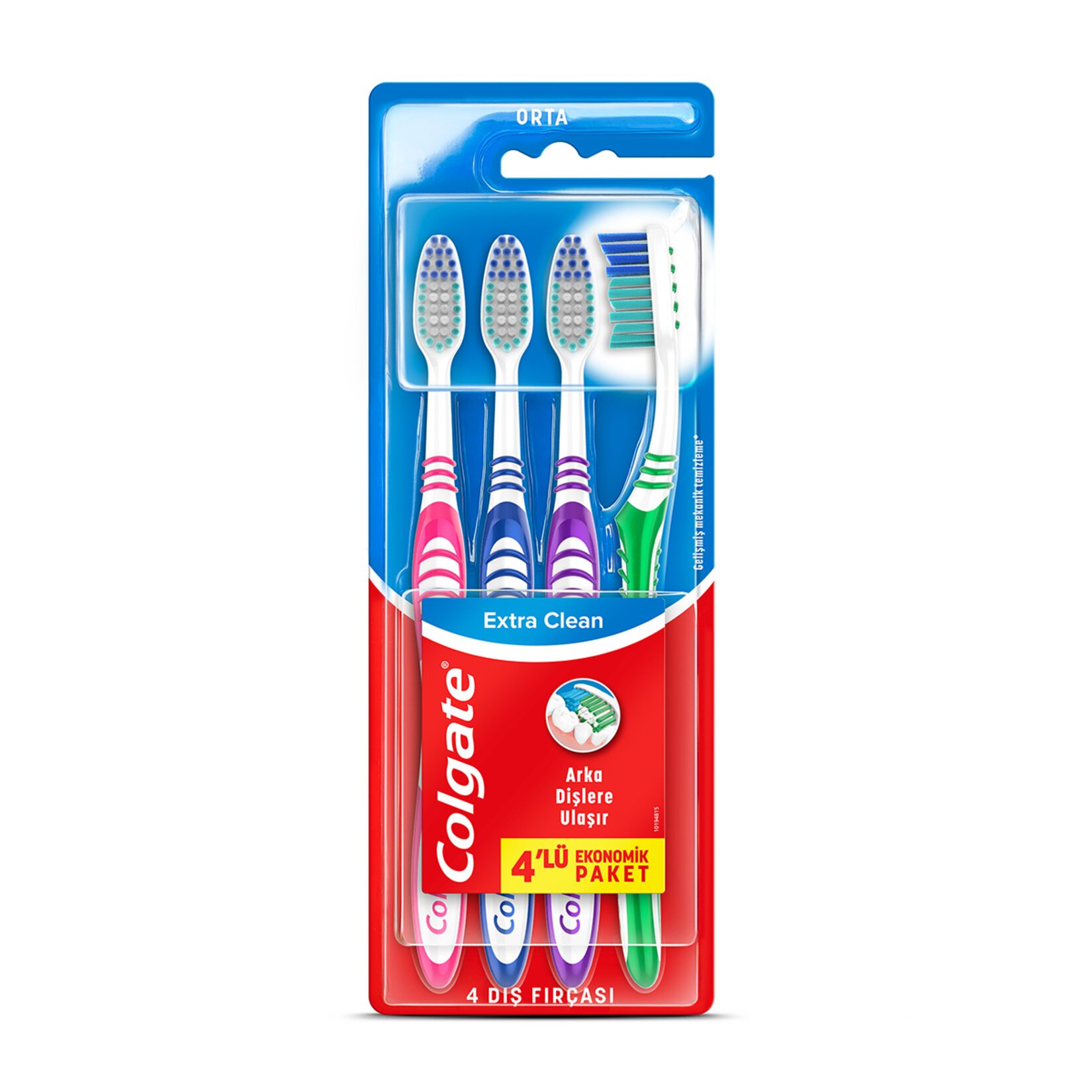 COLGATE DİŞ FIRÇASI EXTRA CLEAN 3+1