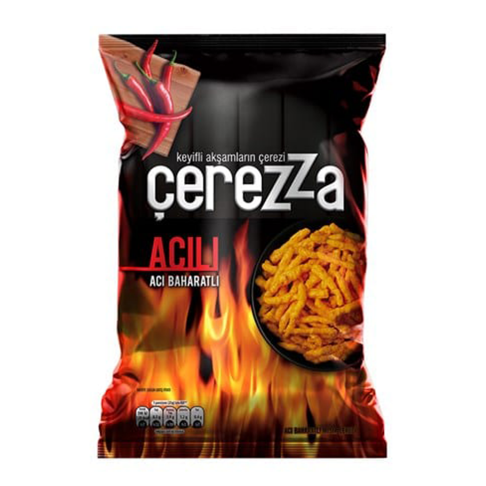ÇEREZZA SİNEMA KEYFİ ACI BAHARATLI CİPS 121 GR
