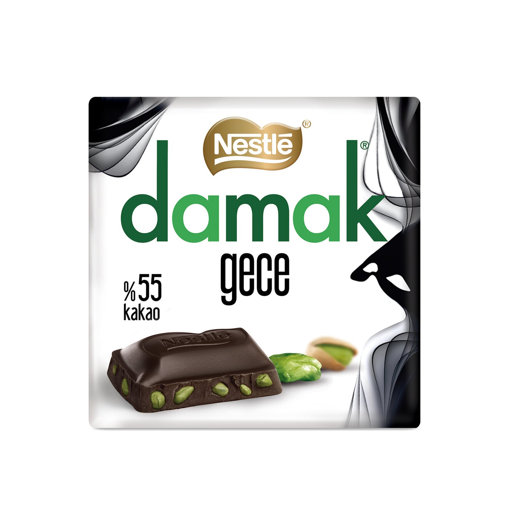 DAMAK GECE KARE ÇİKOLATA 60 GR