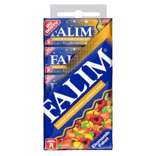 FALIM KARIŞIK MEYVELİ SAKIZ  5'Lİ