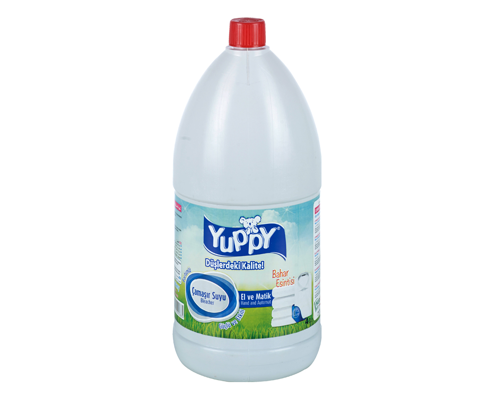 YUPPY ÇAMAŞIR SUYU 4 LT