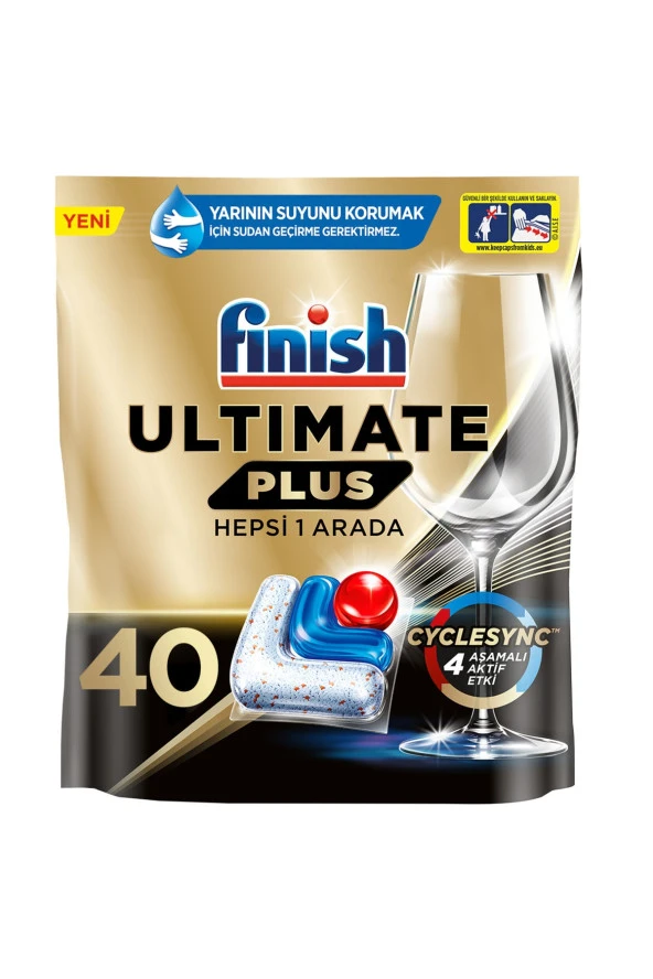 FİNİSH ULTİMATE BULAŞIK MAKİNESİ TABLETİ 40'LI