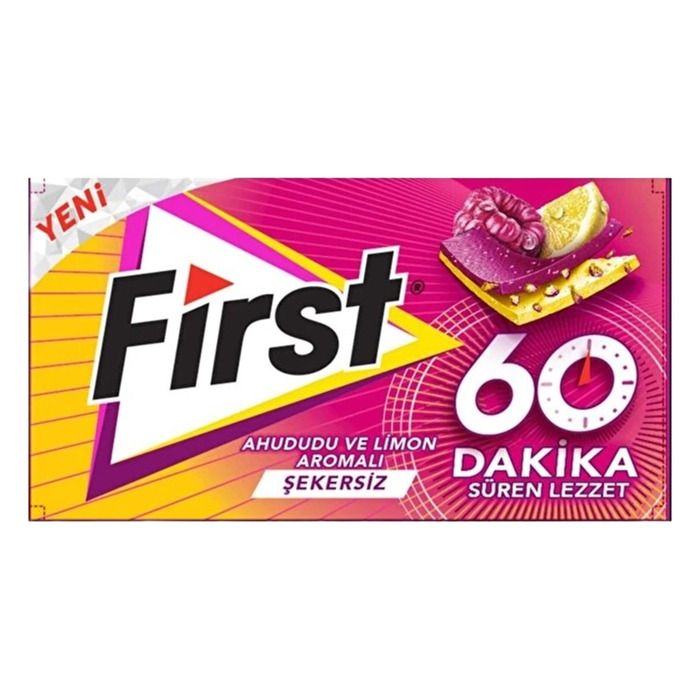 FİRST 60DAKİKA AHUDUDU&LİMON SAKIZ