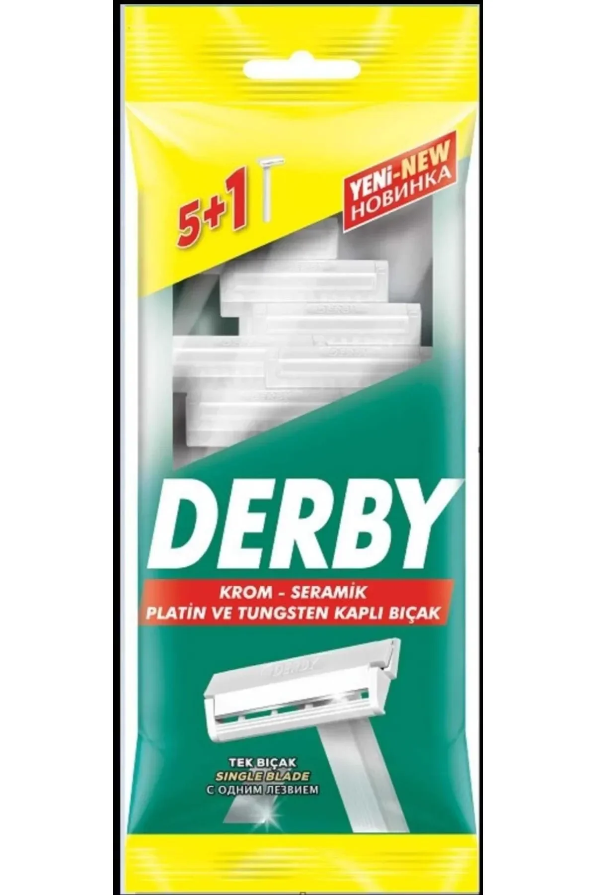 DERBY TIRAŞ BIÇAĞI 5+1