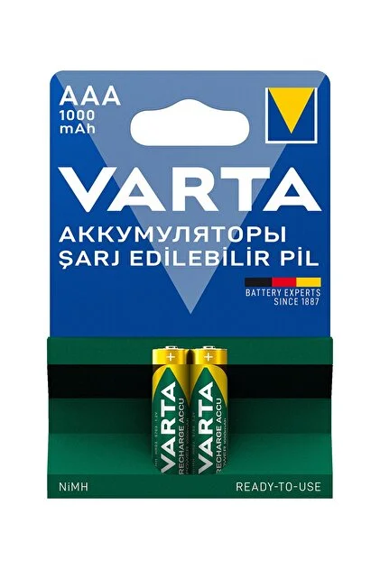 VARTA İNCE PİL 2'Lİ
