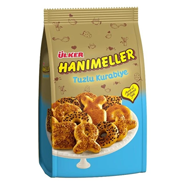 ÜLKER HANIMELLER TUZLU BİSKÜVİ 150 GR