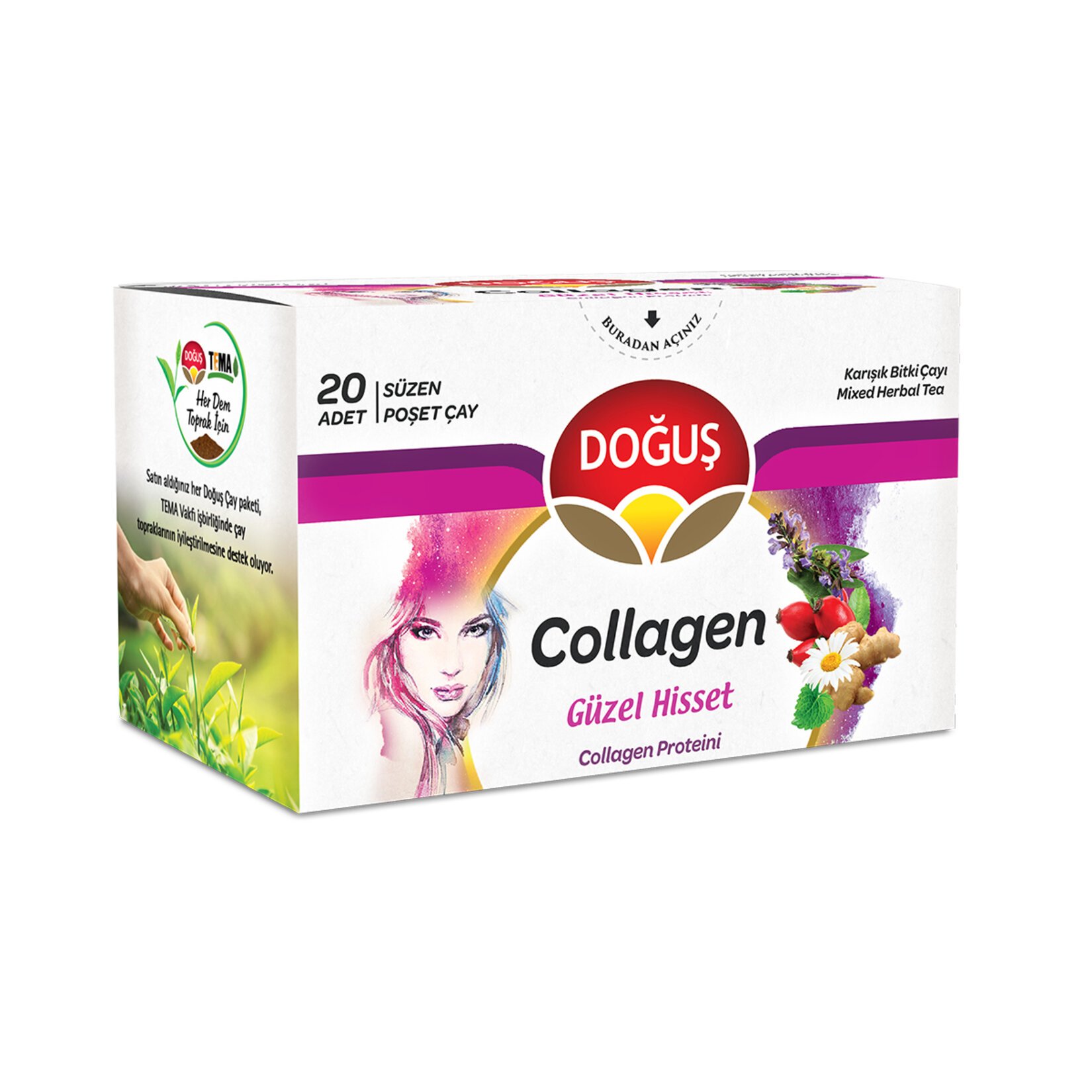 DOĞUŞ COLLAGEN BİTKİ ÇAYI 20'Lİ