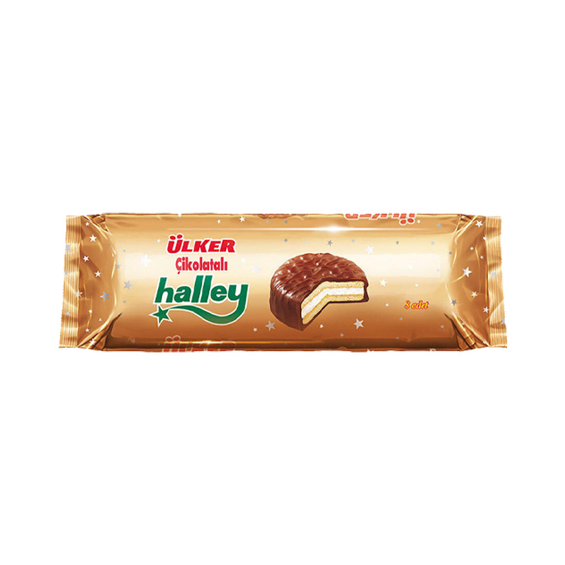 ÜLKER HALLEY SÜTLÜ&ÇİKOLATALI KAPLAMALI KEK 240 GR