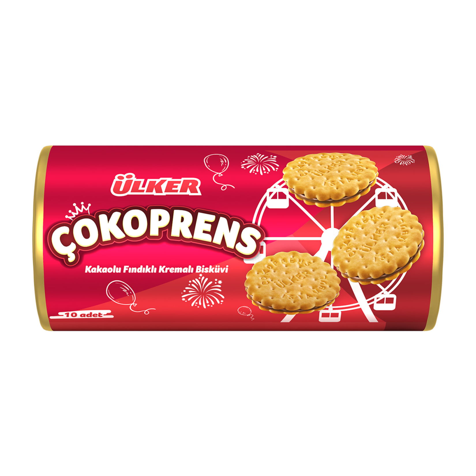 ÜLKER ÇOKOPRENS 10'LÜ 300 GR