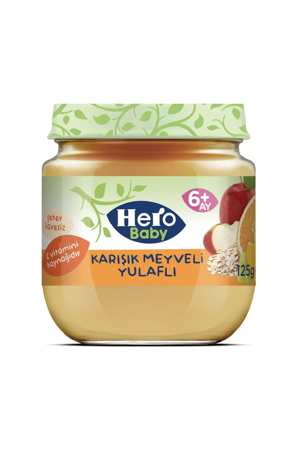 HERO BABY KARIŞIK MEYVELİ KAVANOZ MAMASI 125 GR