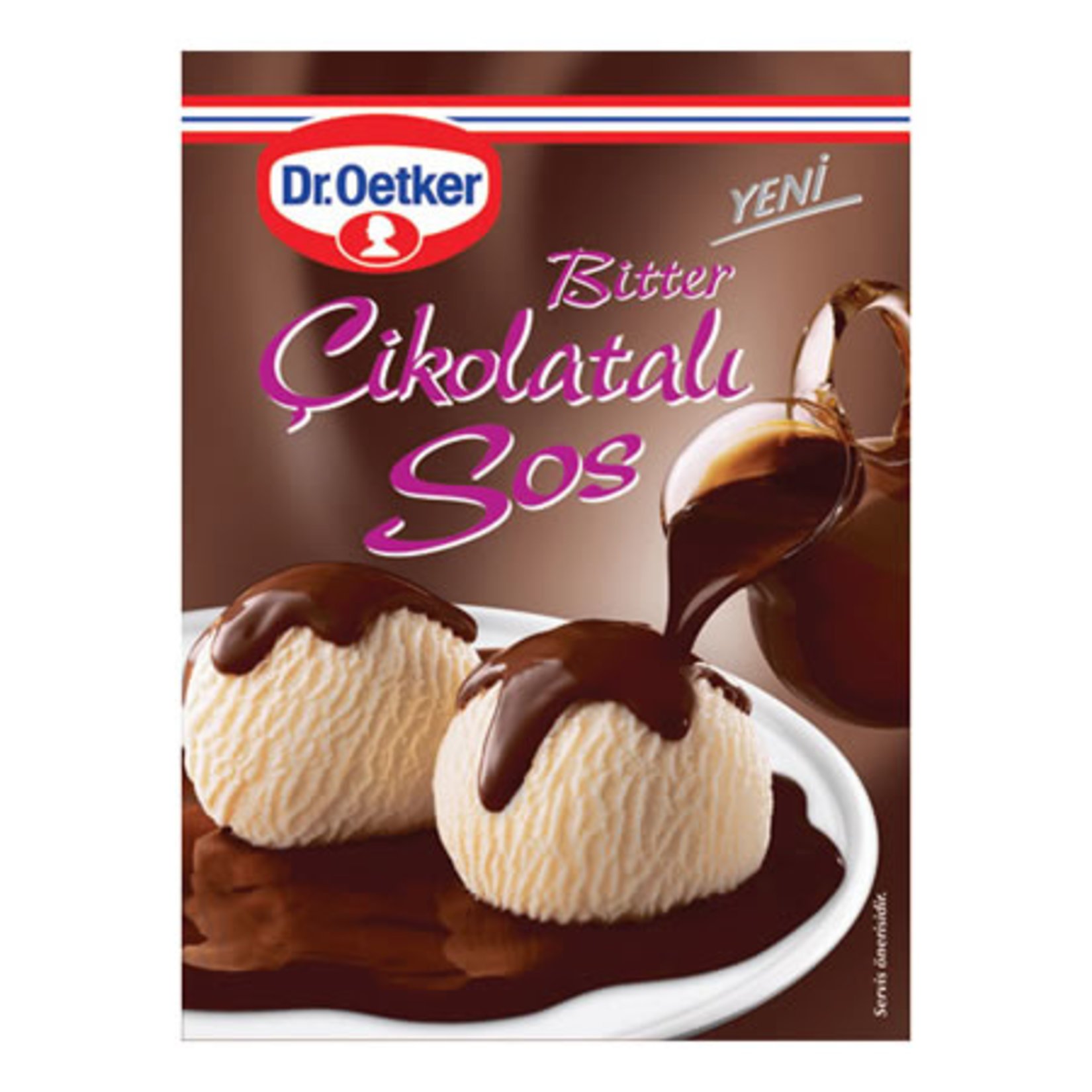 DR.OETKER BİTTER ÇİKOLATALI SOS 125 GR
