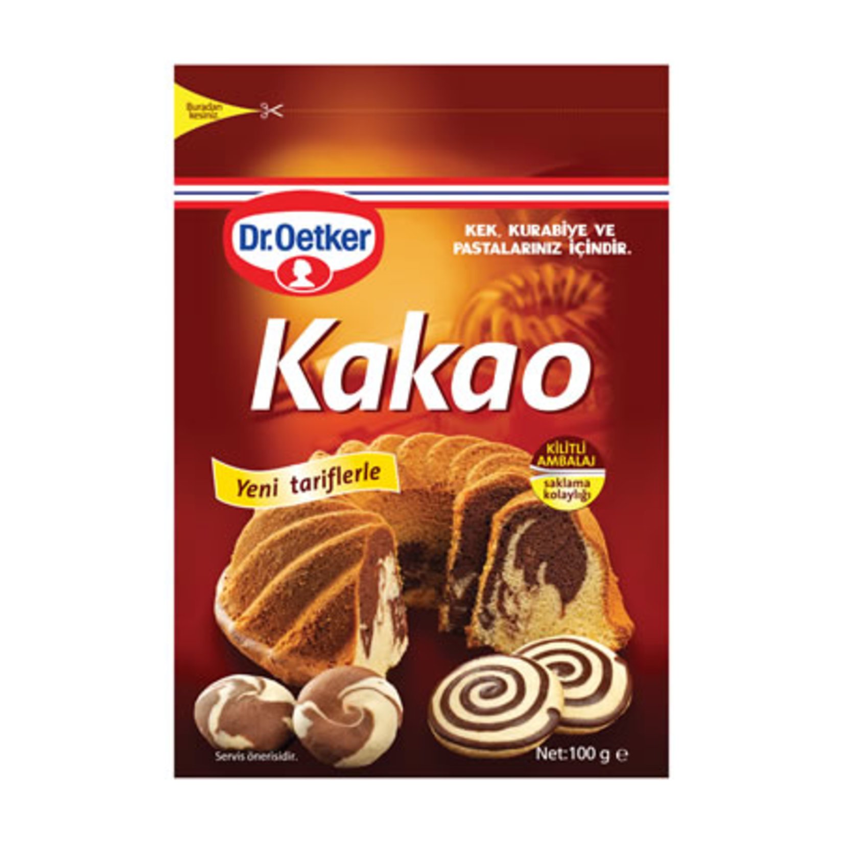 DR.OETKER TOZ KAKAO 100 GR