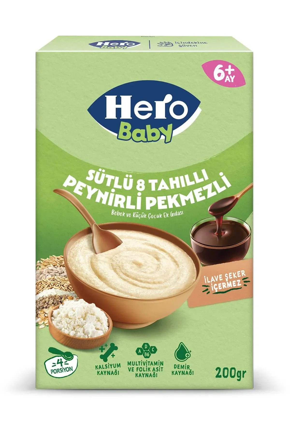 HERO BABY SÜTLÜ PEKMEZLİ KUTU MAMA 400 GR