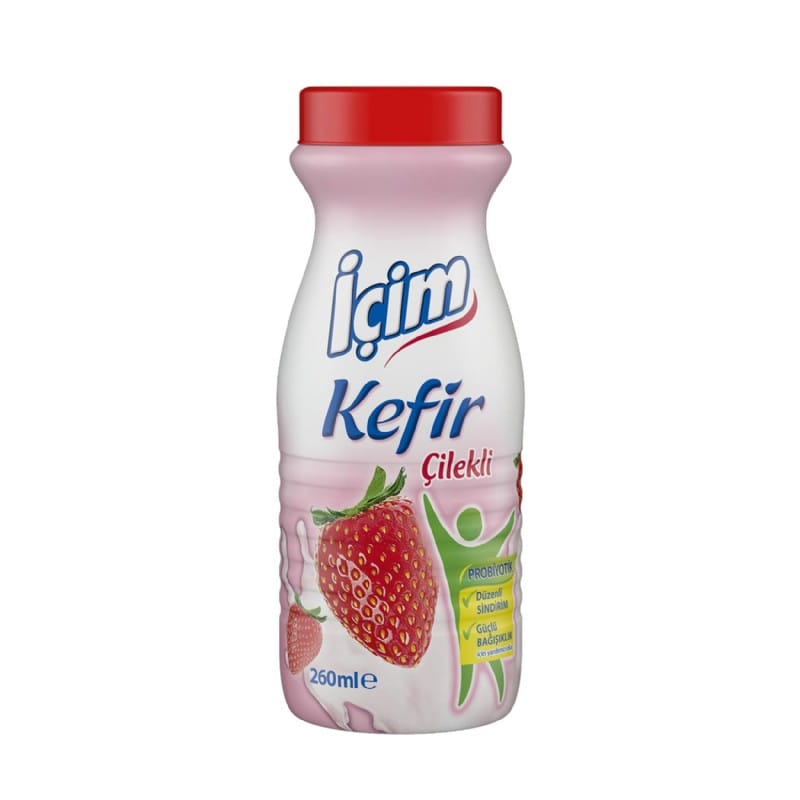 İÇİM ÇİLEKLİ KEFİR 260ML