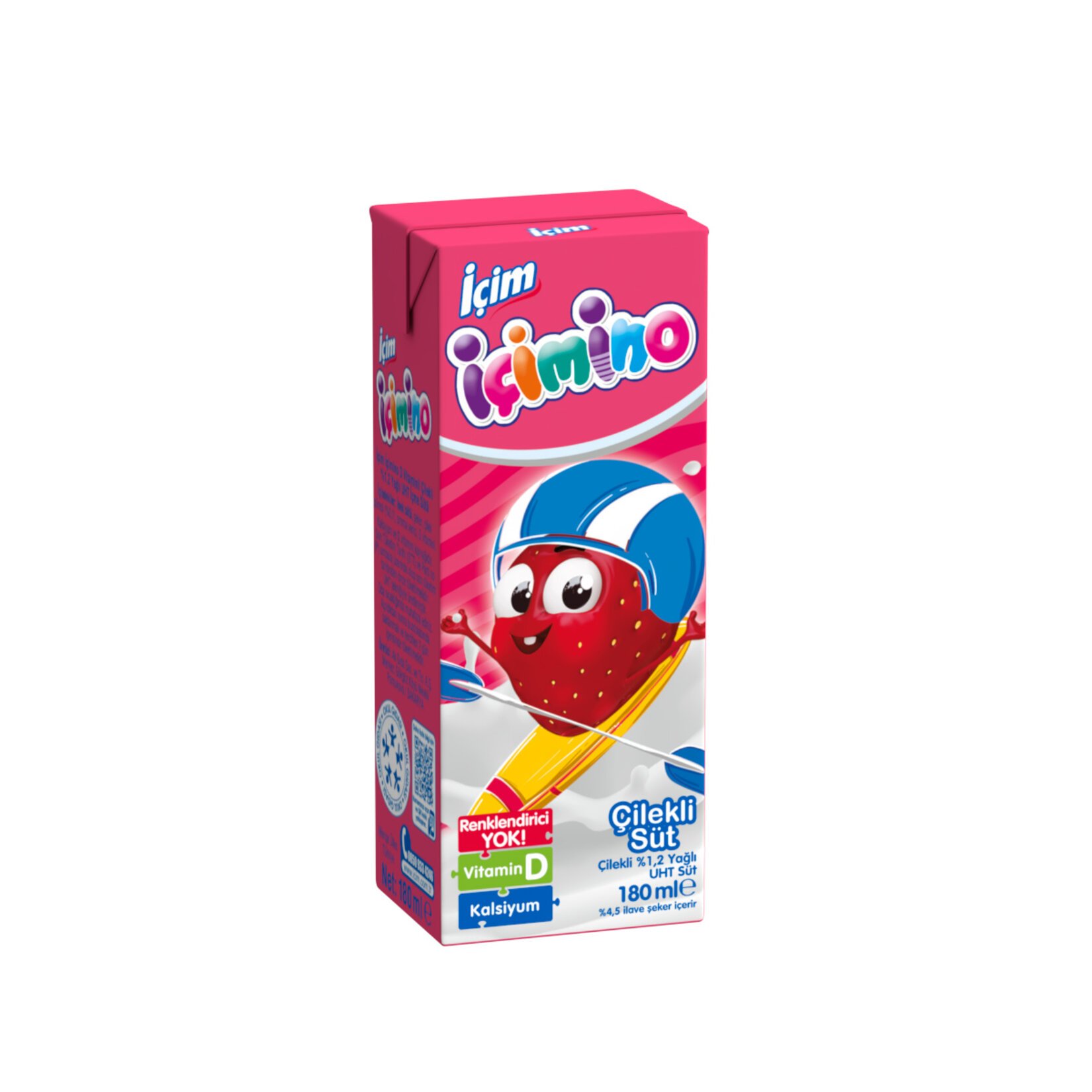 İÇİM SÜT ÇİLEKLİ 180 ML