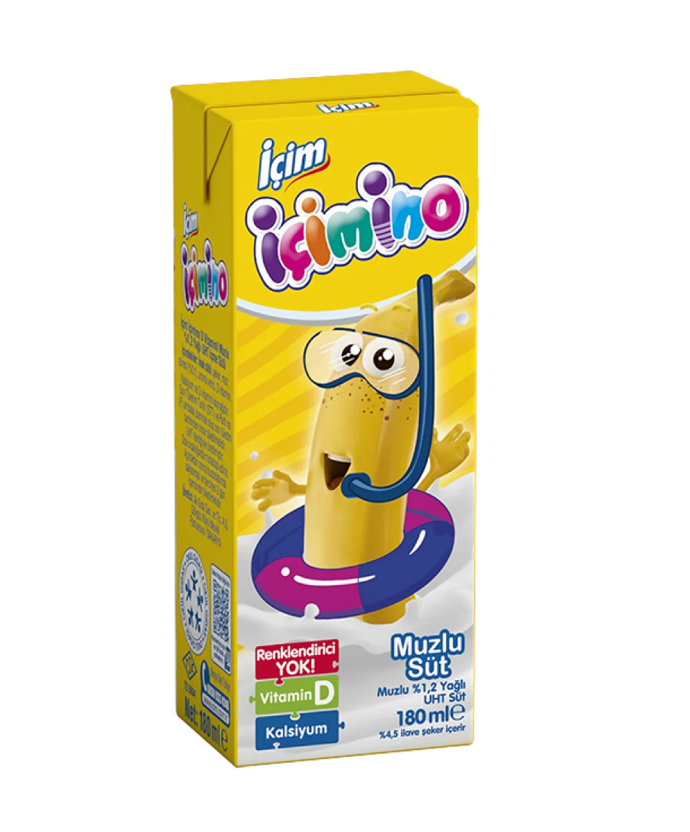 İÇİM MUZLU SÜT 180ML