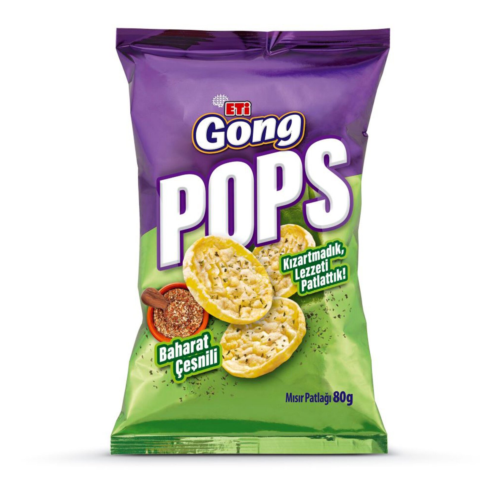 ETİ GONG POPS BAHARATLI 80 GR