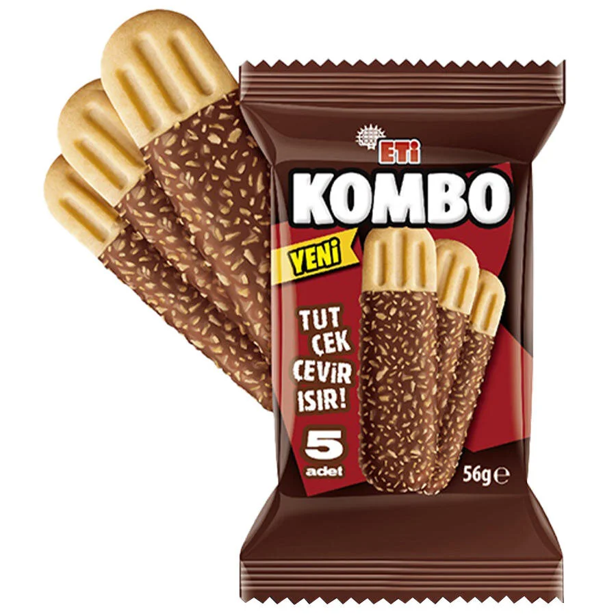 ETİ KOMBO ÇİKOLATALI ATIŞTIRMALIK 56 GR