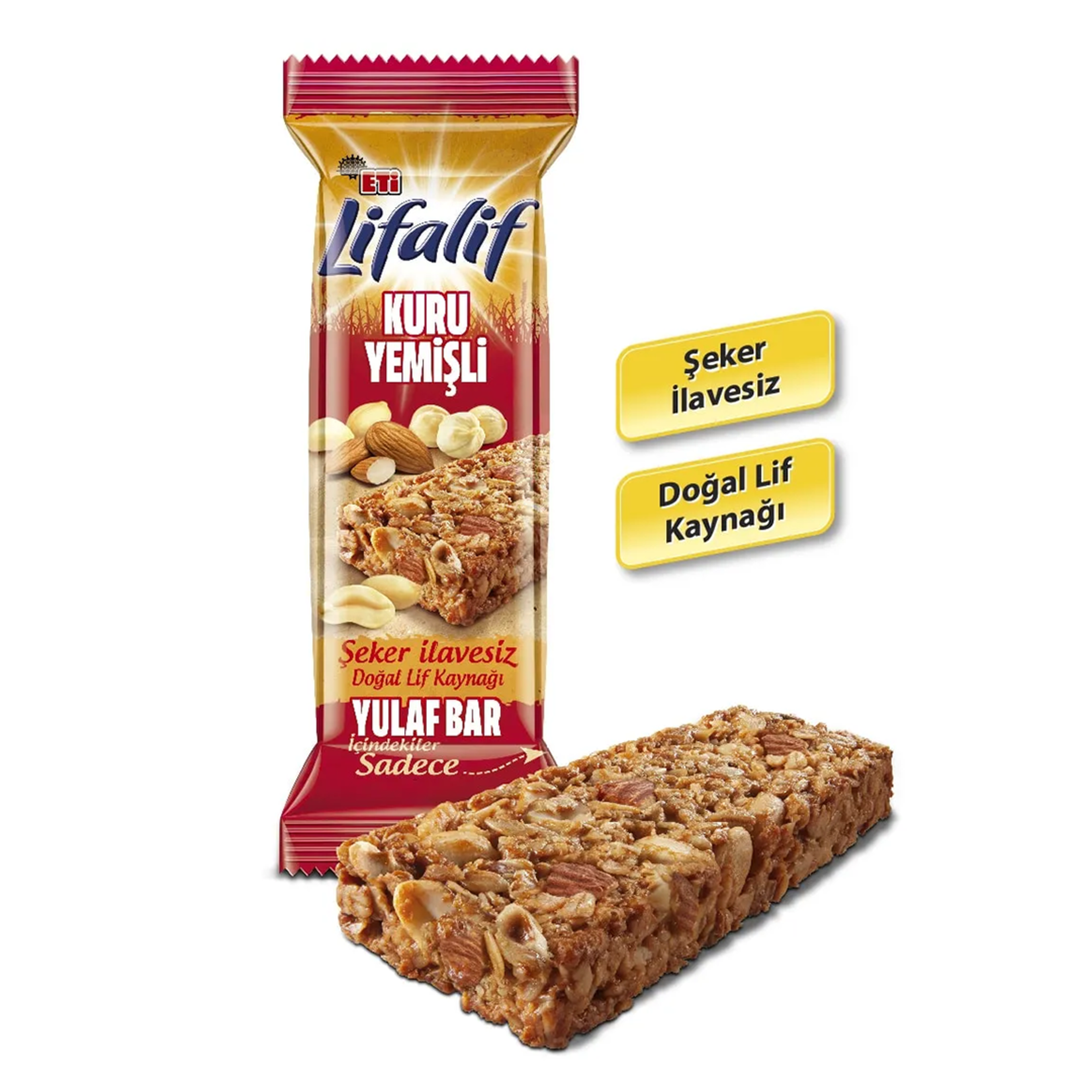 ETİ LİFALİF KURU YEMİŞLİ YULAF BAR 35 GR