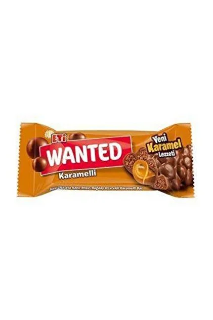 ETİ WANTED KARAMELLİ 22 GR