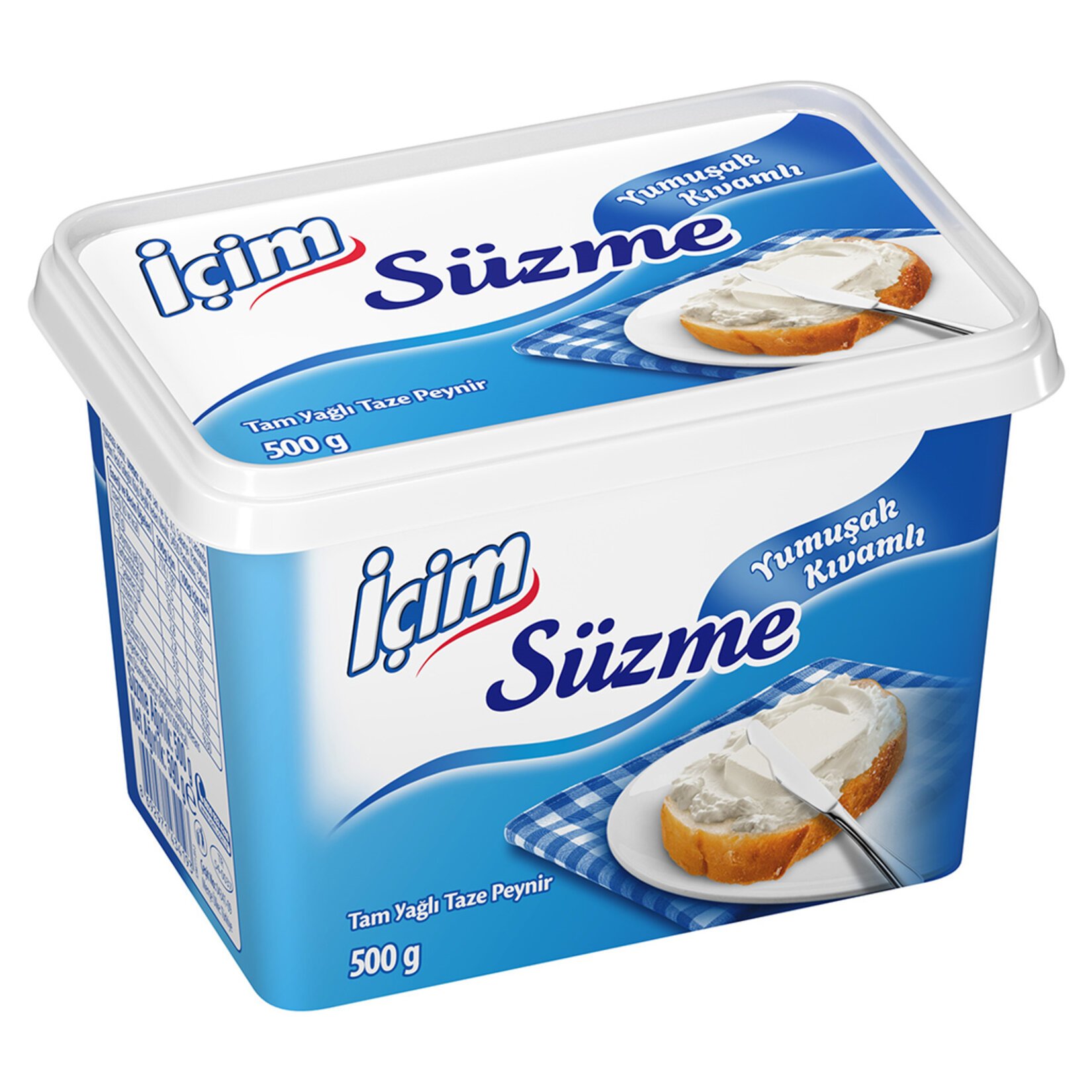 İÇİM SÜZME PEYNİR YUMUŞAK 500 GR