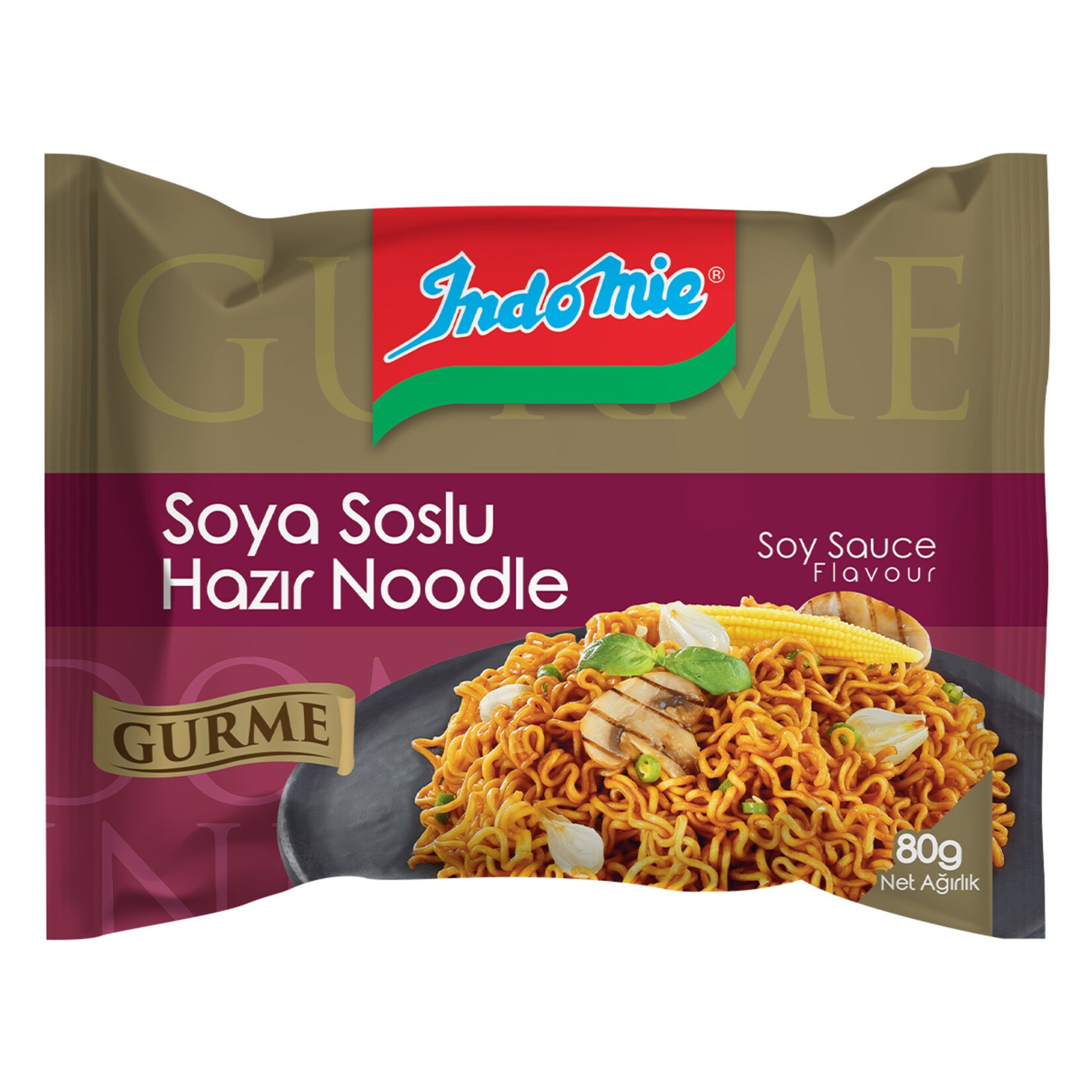İNDOMİE NOODLE GURME SOYA SOSLU 80 GR