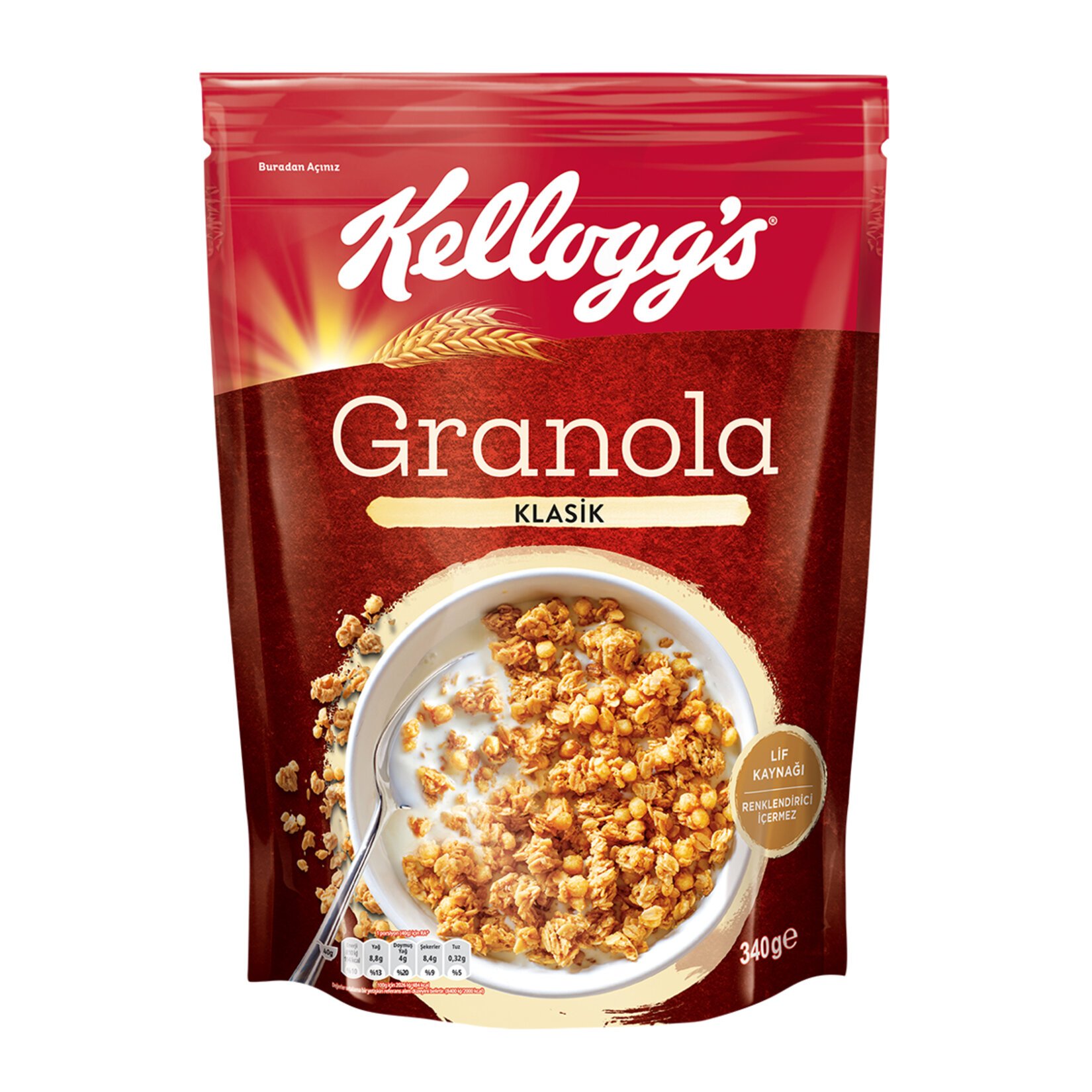 KELLOGGS GRANOLA KLASİK KAHVALTILIK GEVREK