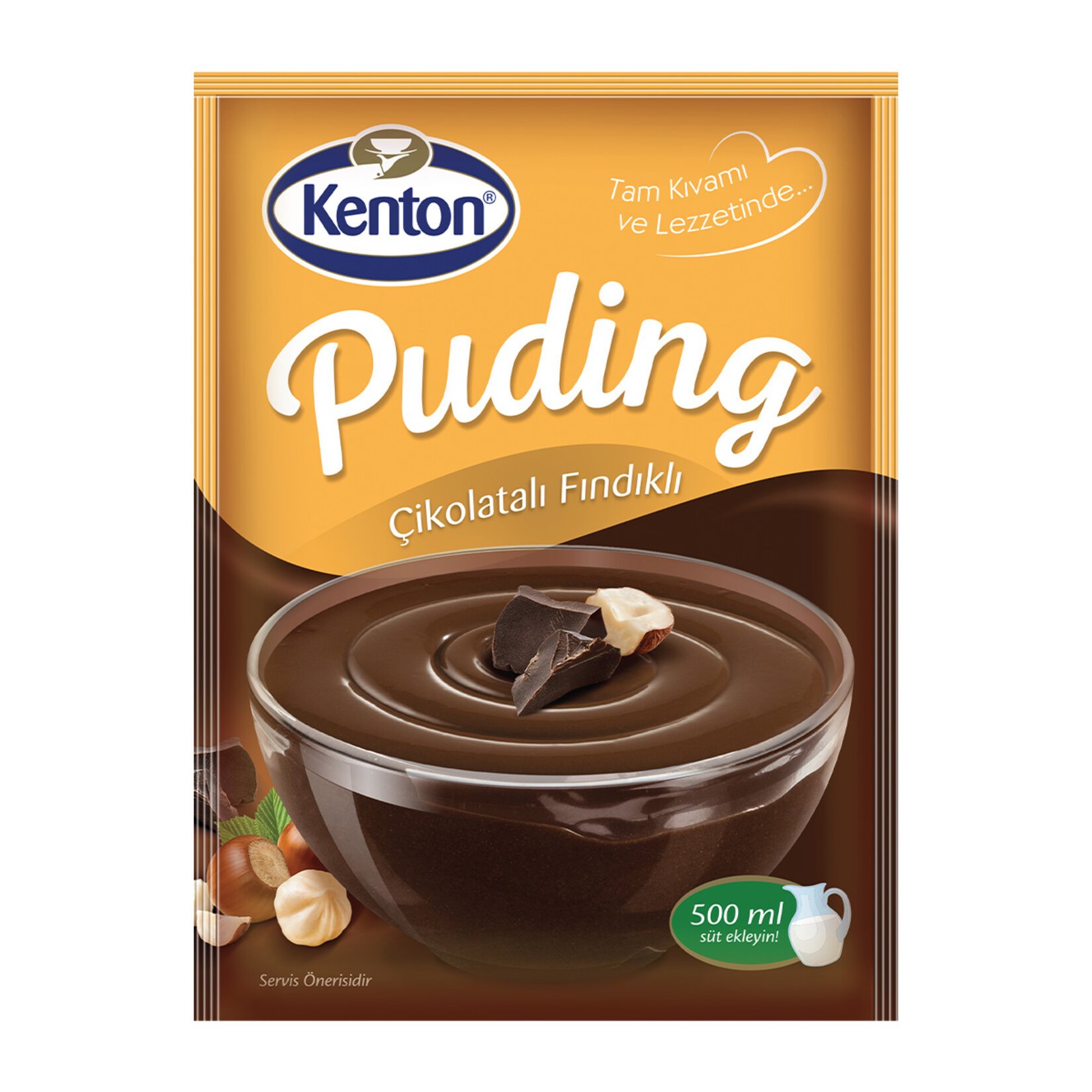 KENTON ÇİKOLATALI FINDIKLI PUDİNG 100 GR