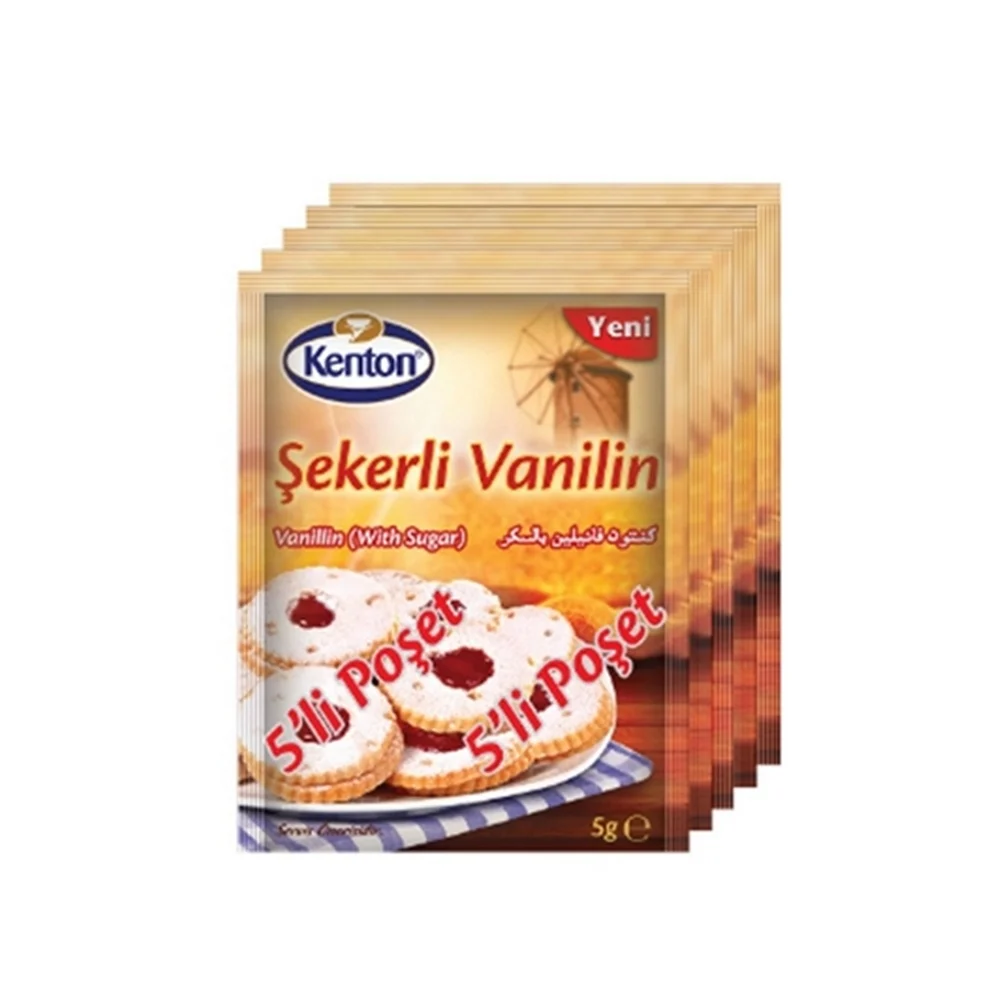 KENTON ŞEKERLİ VANİLİN 5x5 GR