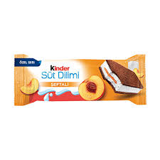 KİNDER SÜT DİLİMİ ŞEFTALİ 28 GR