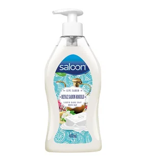 SALOON BEYAZ SABUN ÖZLÜ SIVI SABUN 400ML