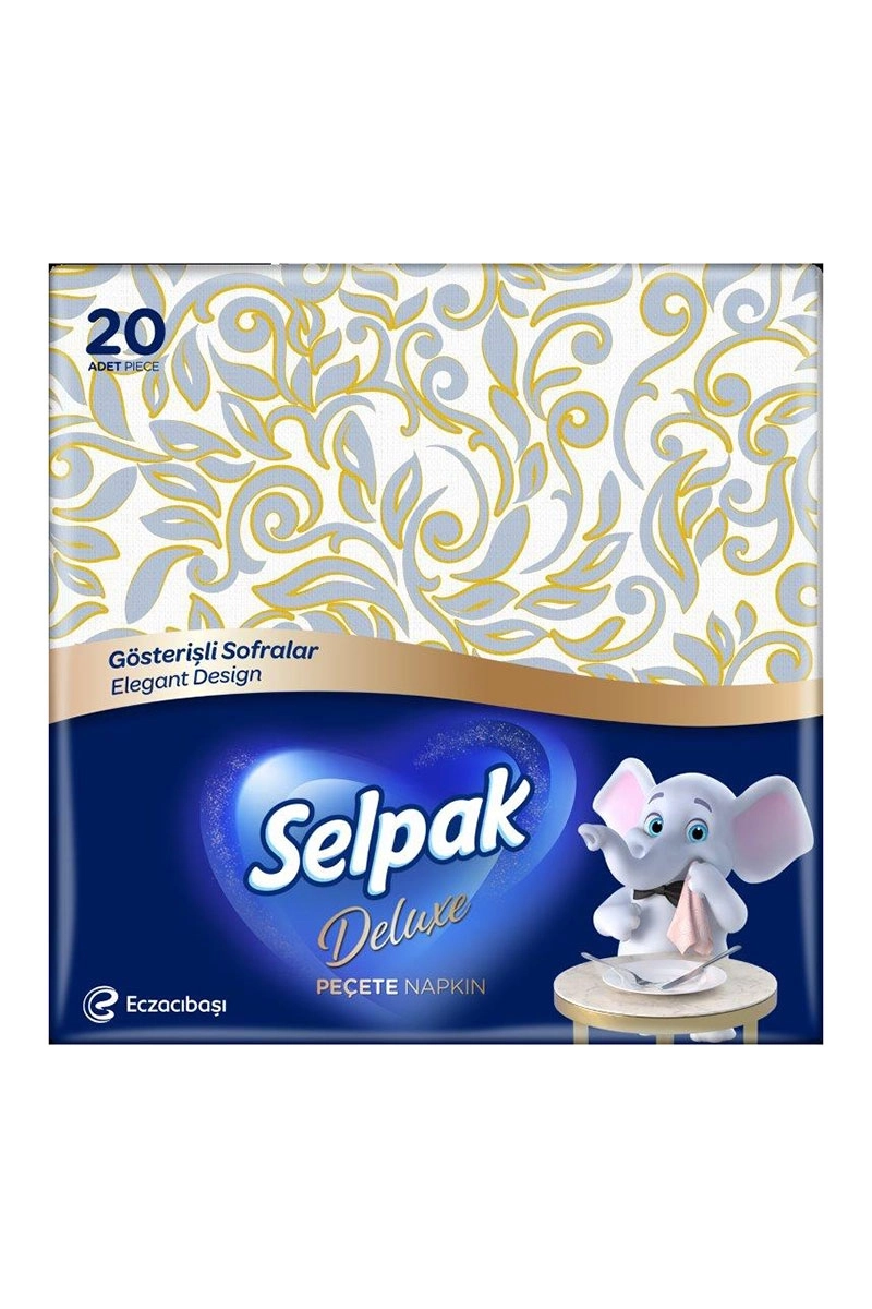 SELPAK DESENLİ PEÇETE 20 YAPRAK