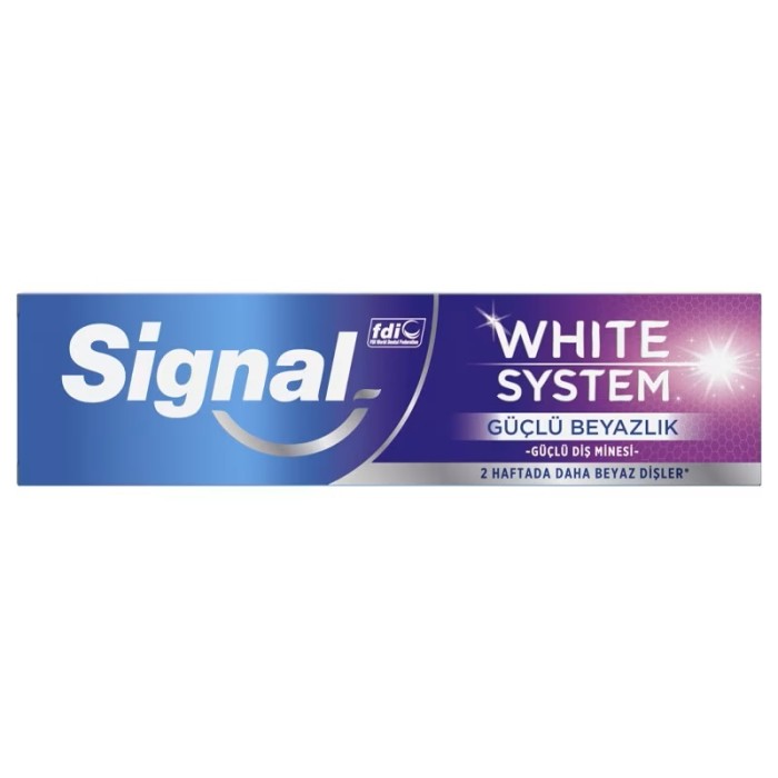 SİGNAL DİŞ MACUNU WHİTE SYSTEM GÜÇLÜ BEYAZLIK