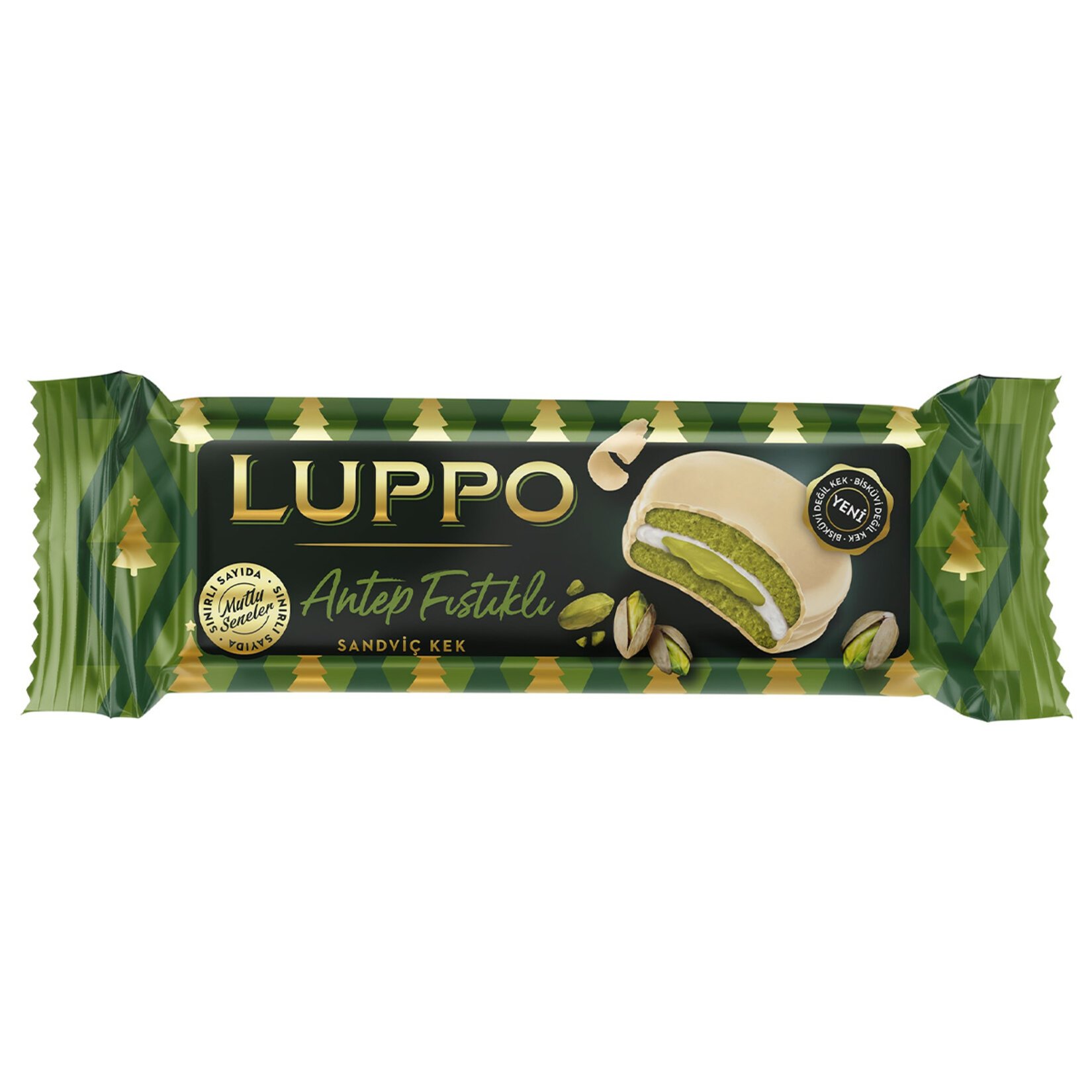 LUPPO ANTEP FISTIKLI  SANDAVİÇ KEK 182 GR