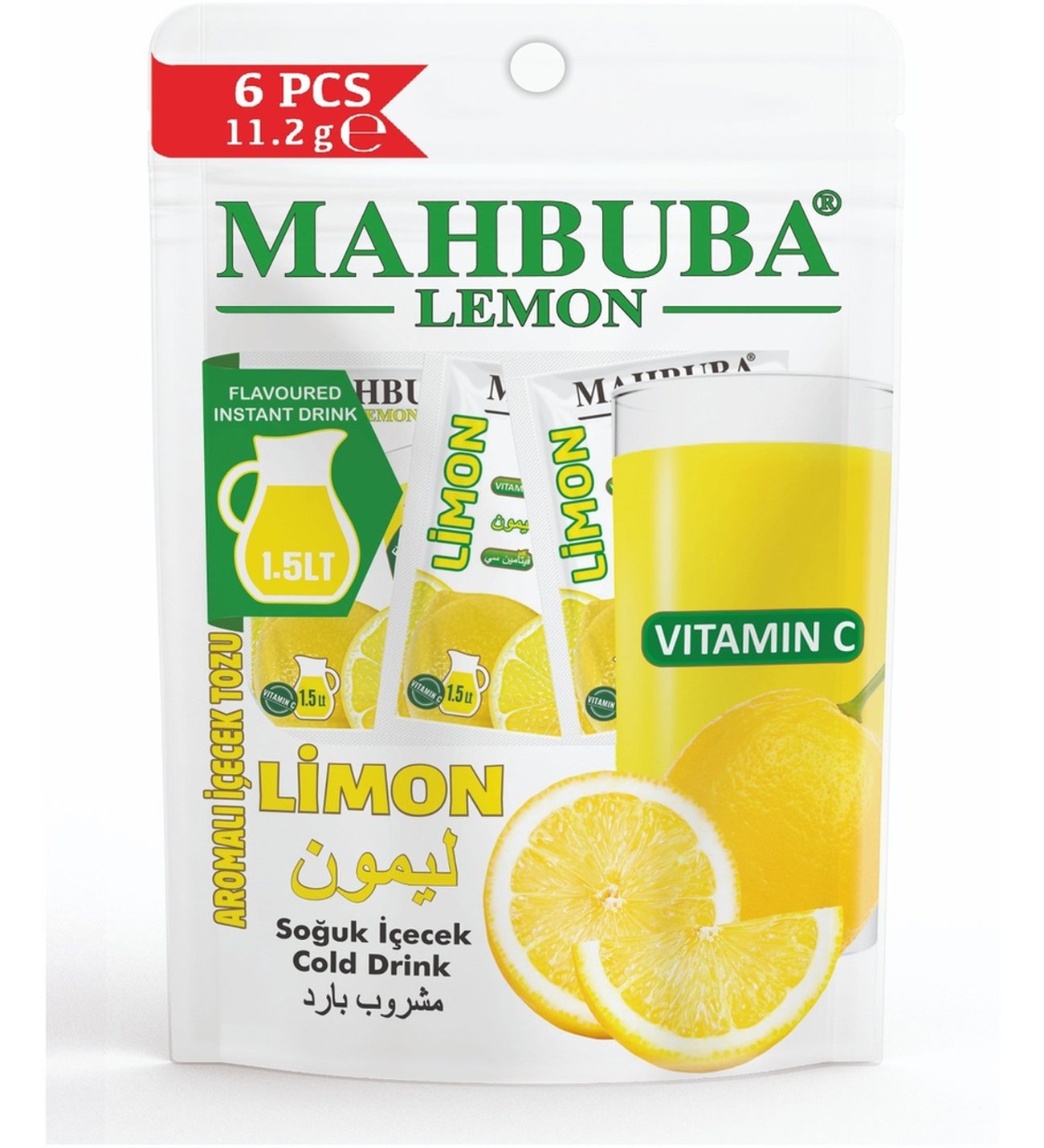 MAHBUBA TOZ İÇECEK LİMON 12GR
