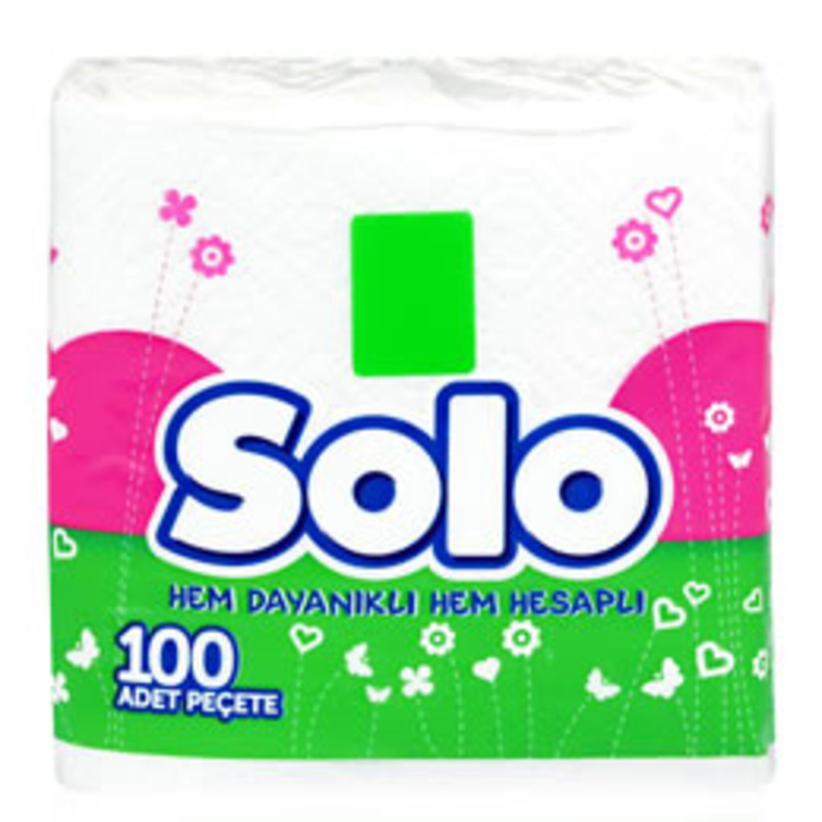 SOLO KARE PEÇETE 100 YAPRAK