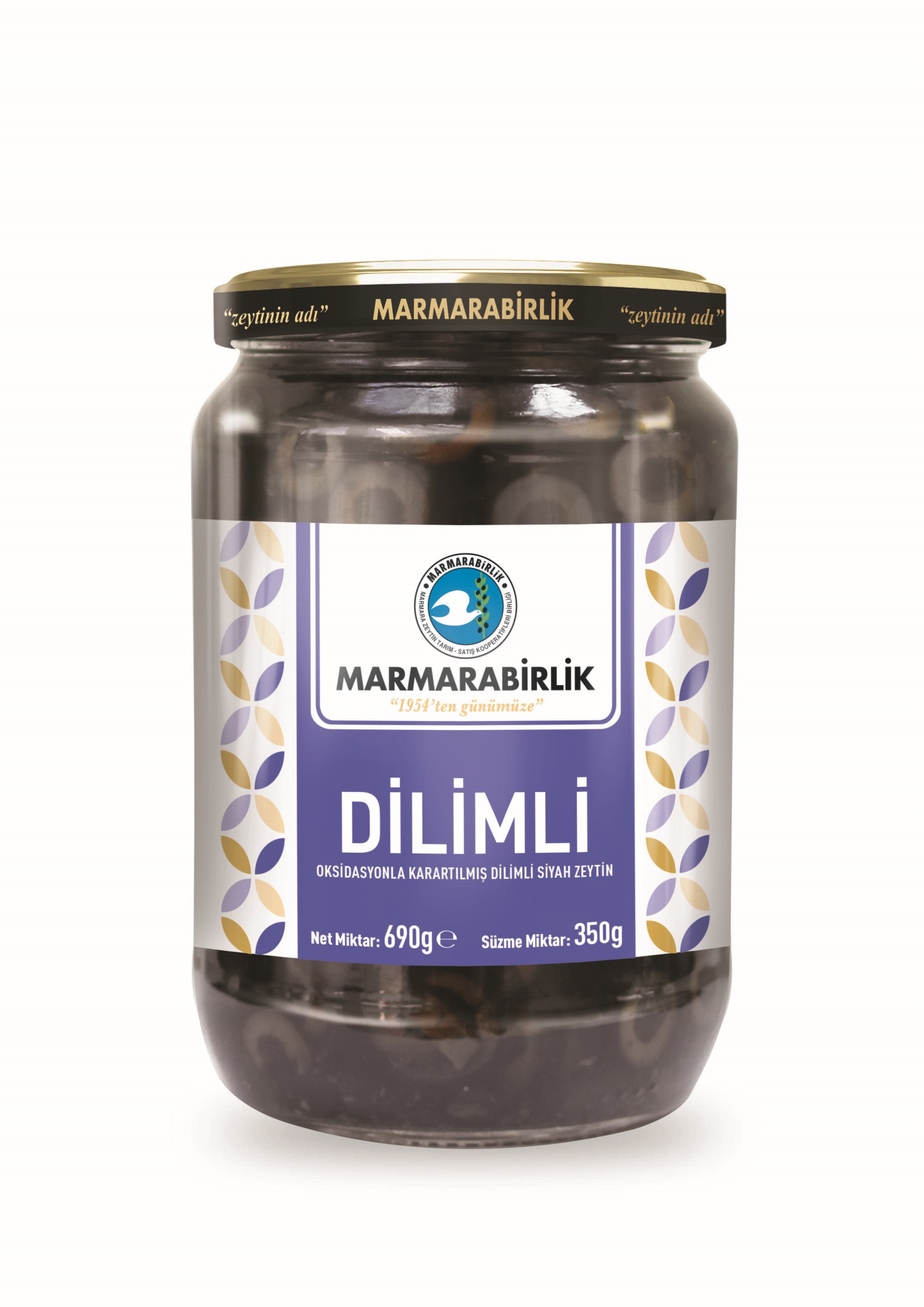 MARMARABİRLİK DİLİMLİ SİYAH ZEYTİN 350 GR